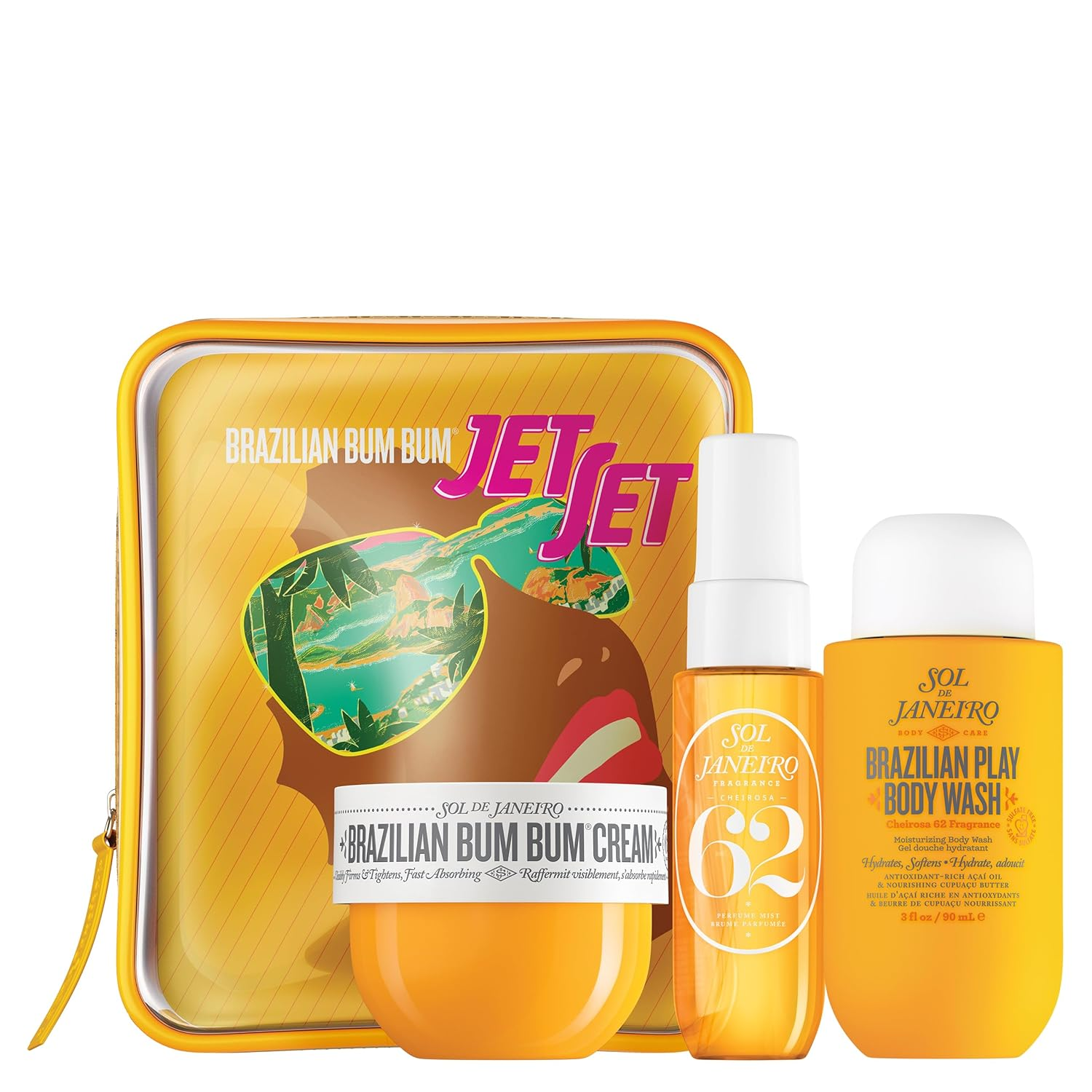 Sol de Janeiro Cheirosa '62 Jet Set Travel Body Care Set