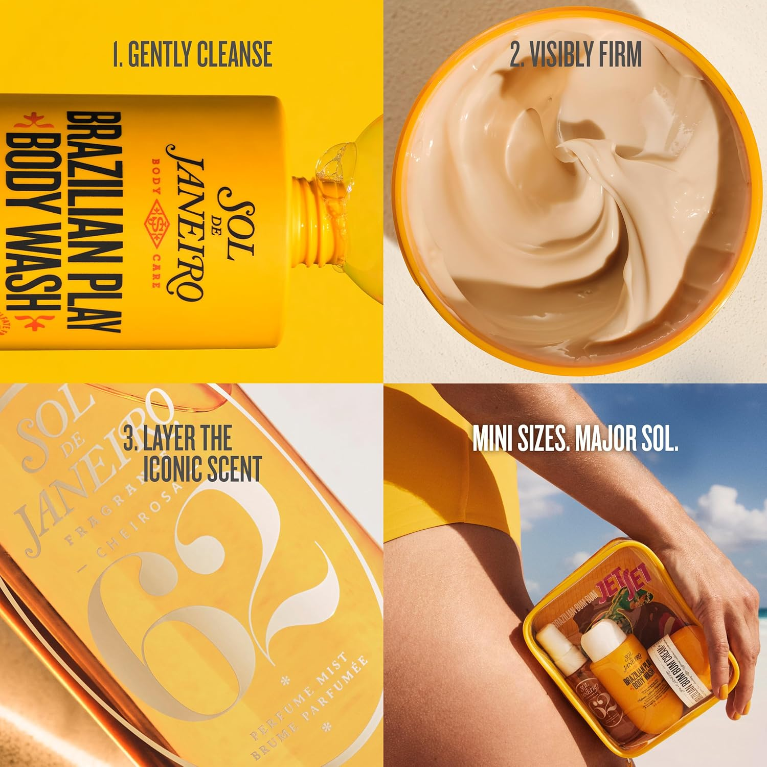 Sol de Janeiro Cheirosa '62 Jet Set Travel Body Care Set