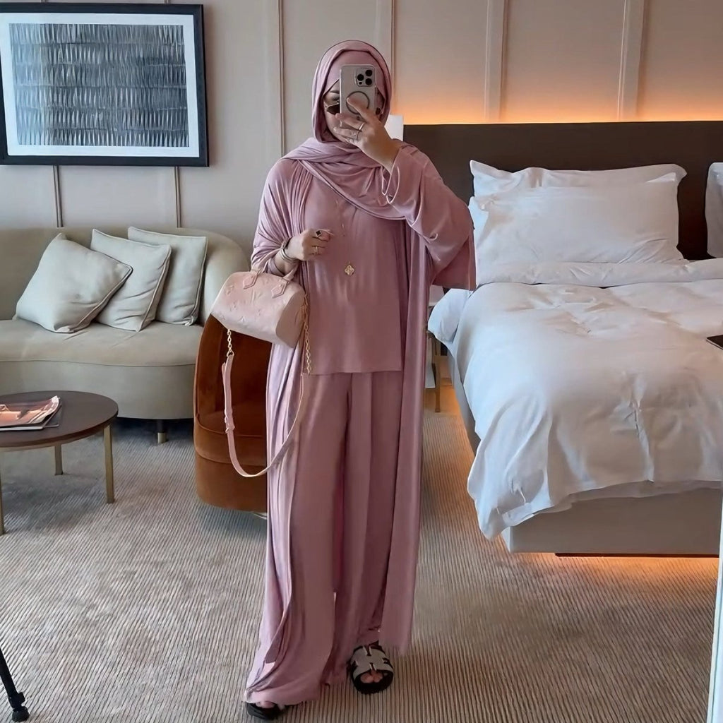 3-Piece Modal Loungewear Set(MS410)