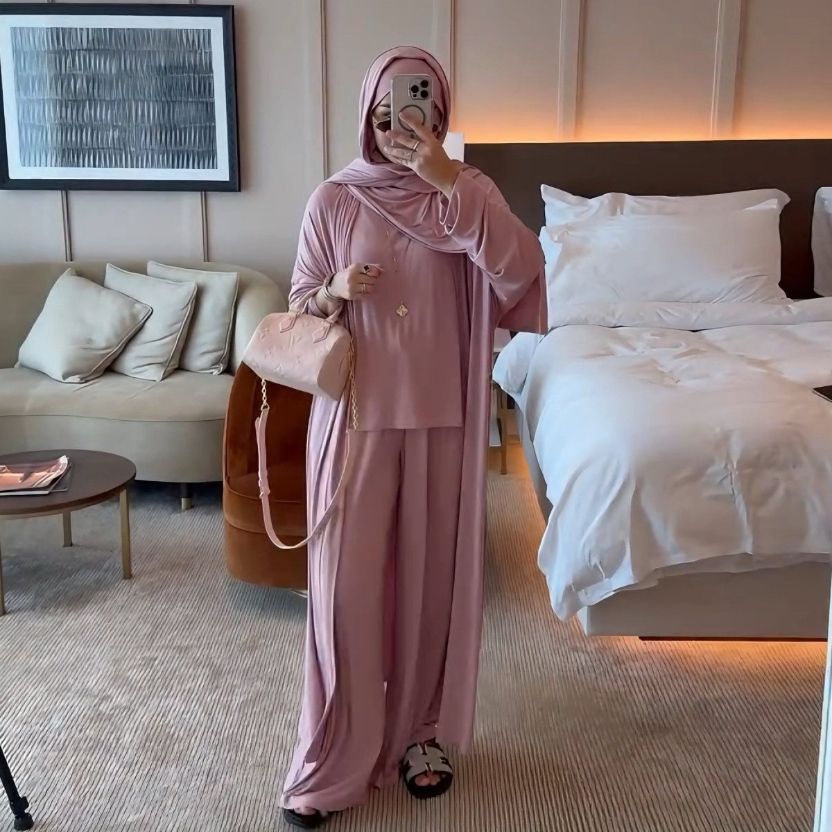 3-Piece Modal Loungewear Set(MS410)