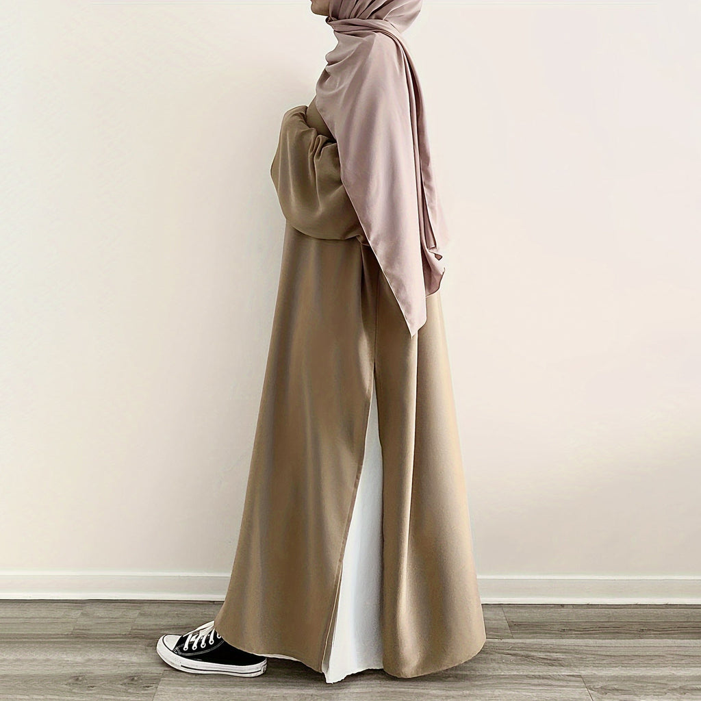 Casual Fashion Slit Abaya (MA063)