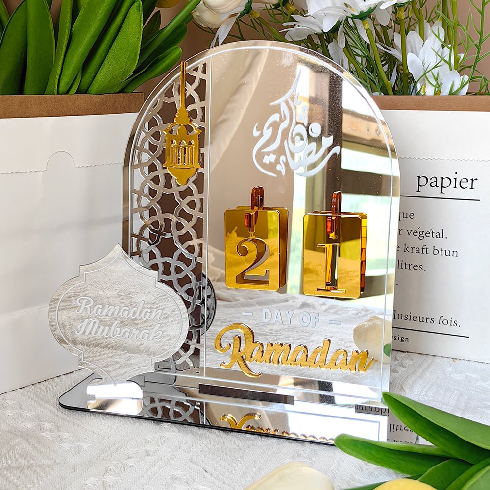 Creative Ramadan Countdown Acrylic Ornament (MAC381)