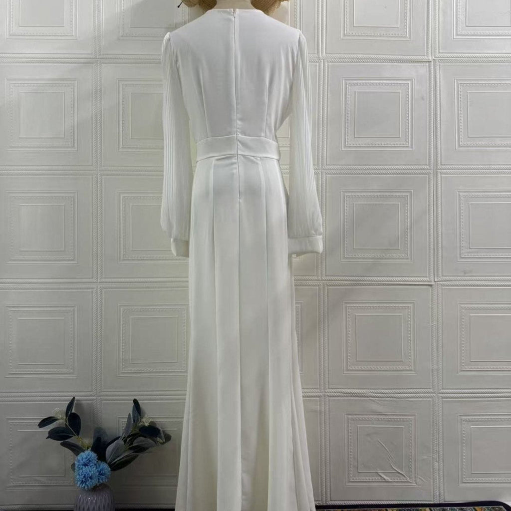 Elegant Empire Waist Formal Dress(MS340)