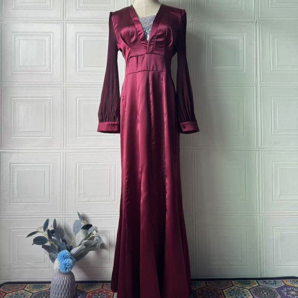 Elegant Empire Waist Formal Dress(MS340)