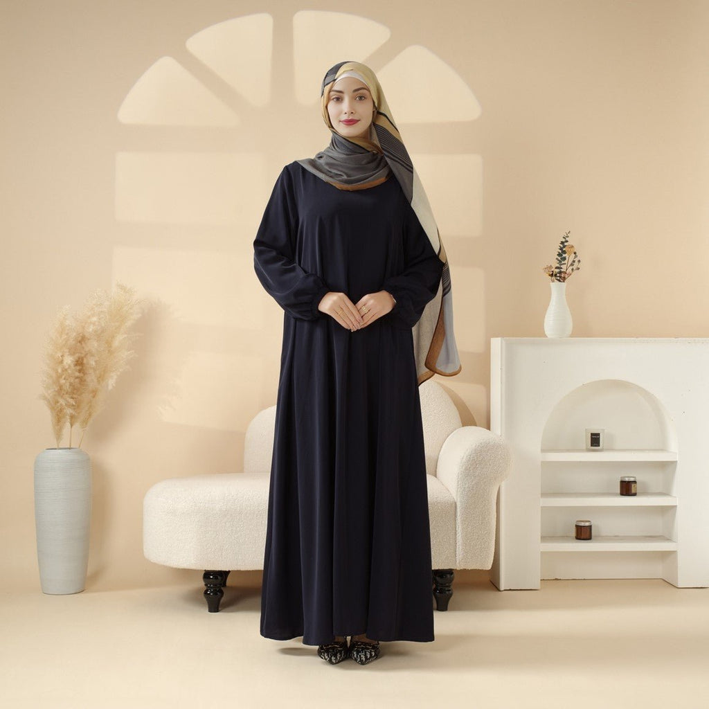 Essential Premium Versatile Pockets Umbrella Cut Abaya (MA113)