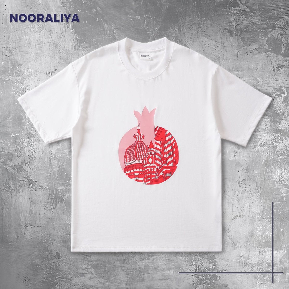 Islamic Style Artistic Design Short Sleeve T-Shirt Collection (MS182)