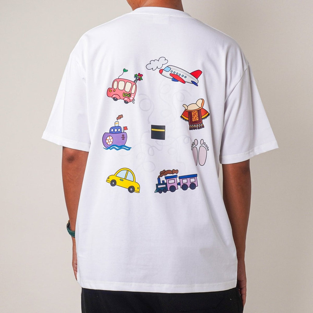 Islamic Style Artistic Design Short Sleeve T-Shirt Collection (MS182)
