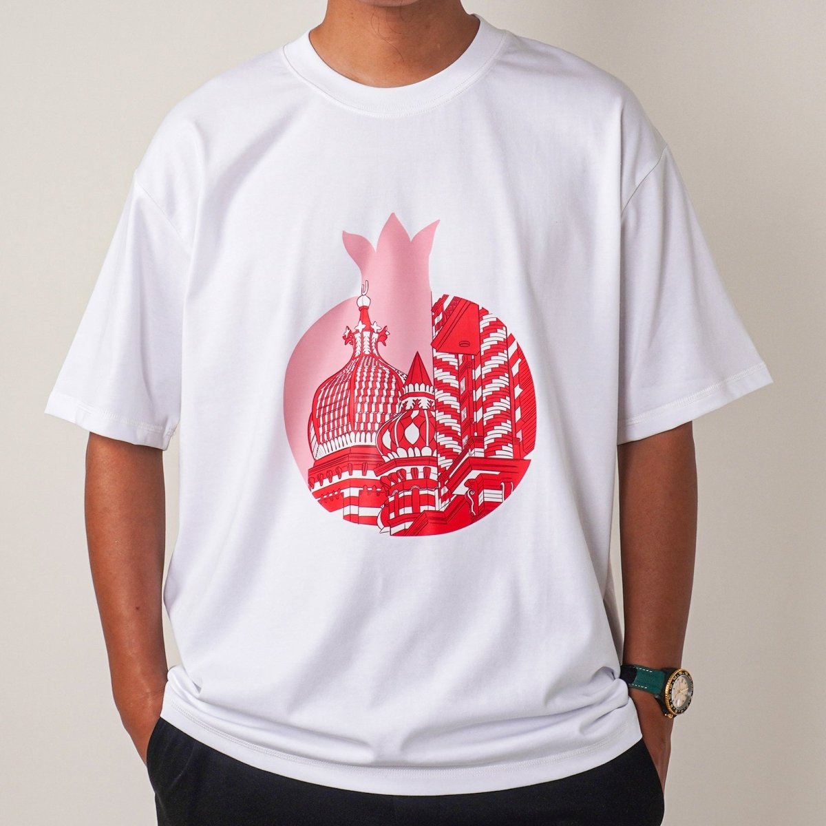 Islamic Style Artistic Design Short Sleeve T-Shirt Collection (MS182)