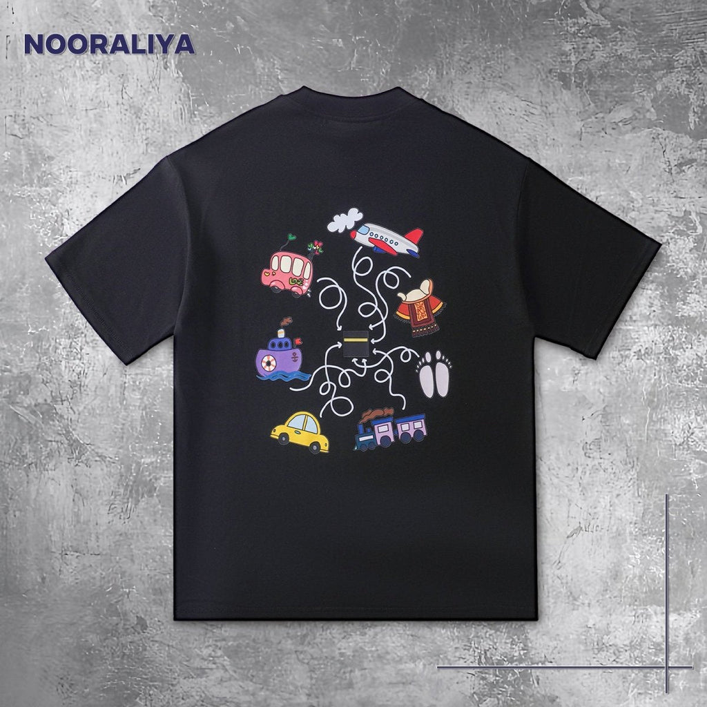 Islamic Style Artistic Design Short Sleeve T-Shirt Collection (MS182)