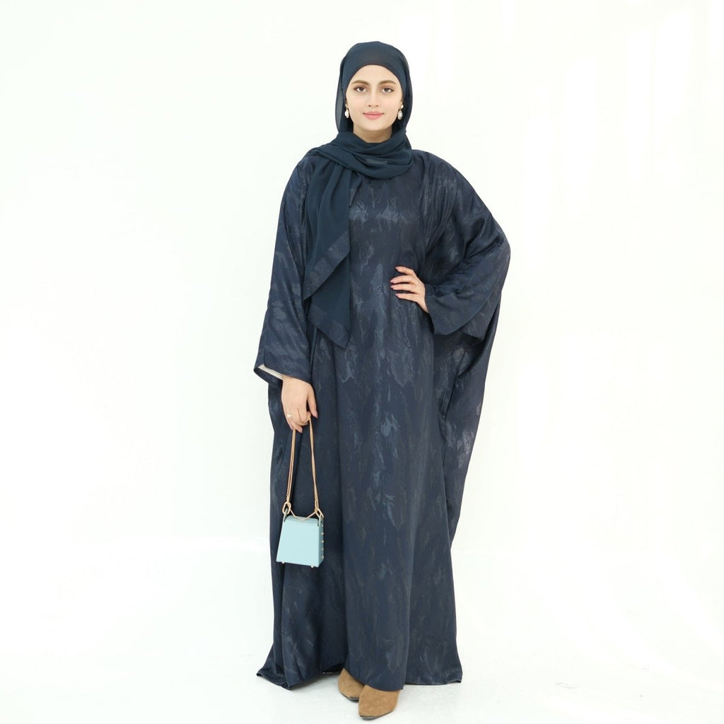 Jacquard Batwing Maxi Abaya(MA447)