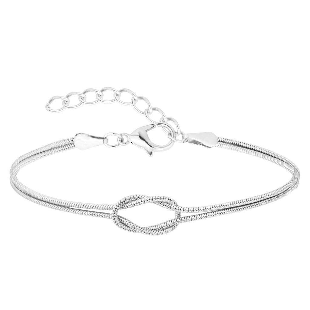 Knot Minimalist Statement Bracelet (MAC288)