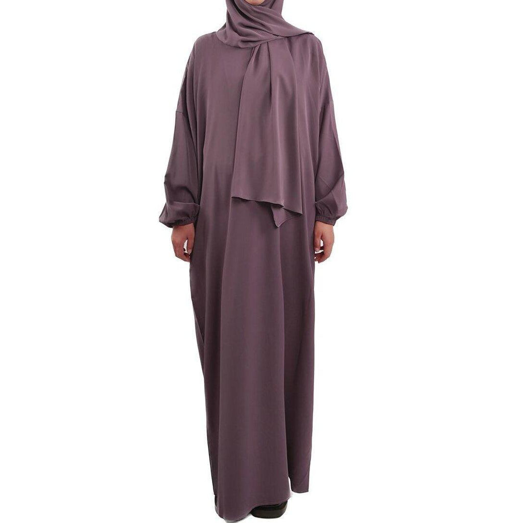 Hijab Attached Hoodie Abaya (MA001)