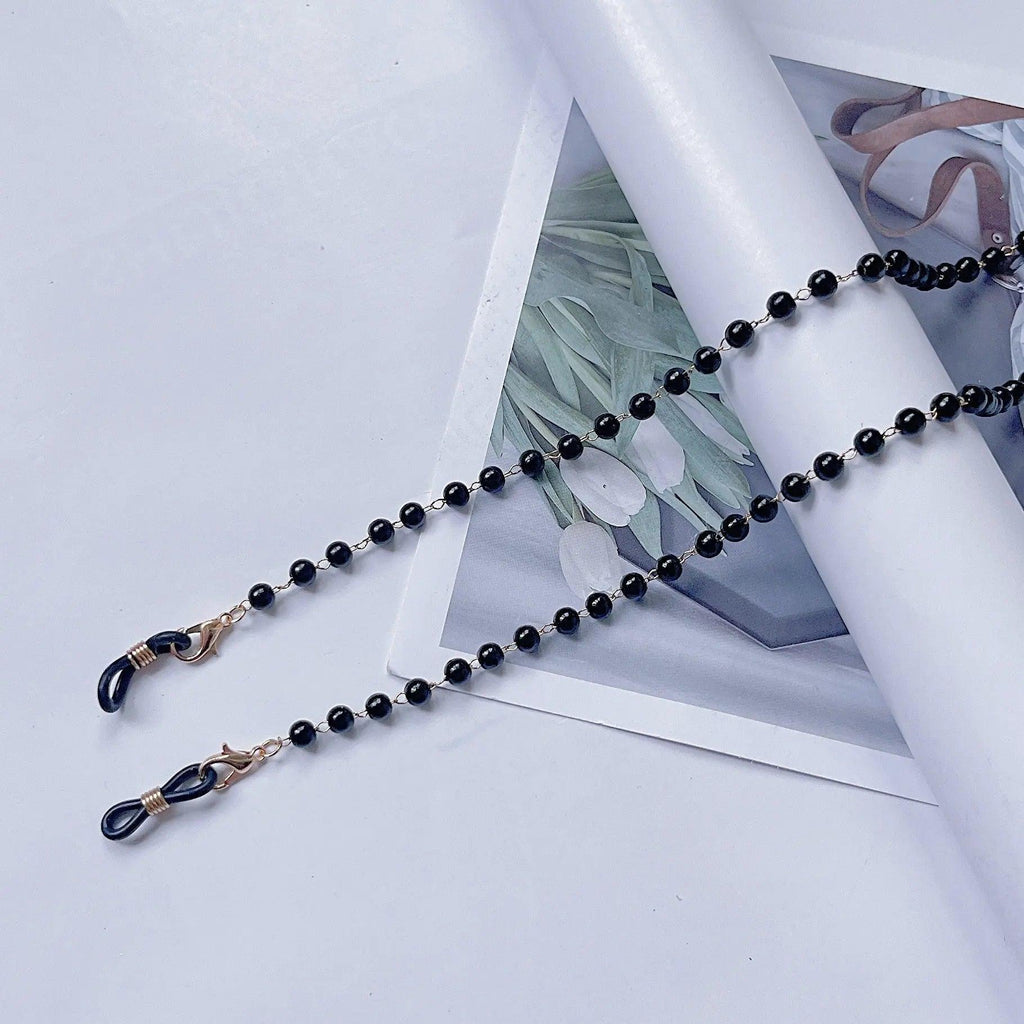 MAC006 Muslim hijab Mask Chain,Fashion Glasses Chain, pearl mask chain