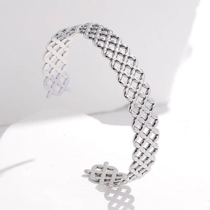 MAC143 Titanium Steel Colorfast Adjustable Bracelet
