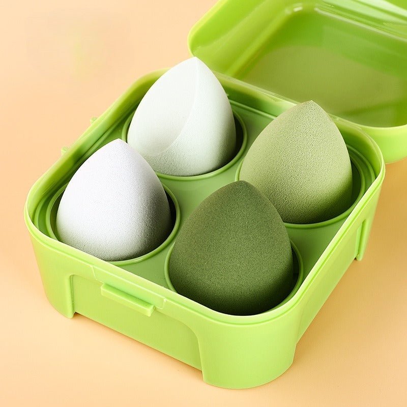 Makeup Sponge Set with Storage Case – 4/8-Piece Blender Kit for Foundation & Concealer (MMU039)