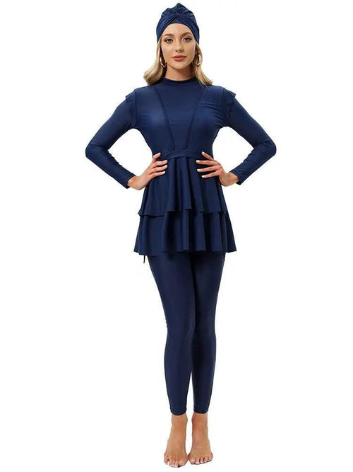 3pcs Burkini Modest Swimsuit | Burkini Swimsuit For Muslimas (MB002)