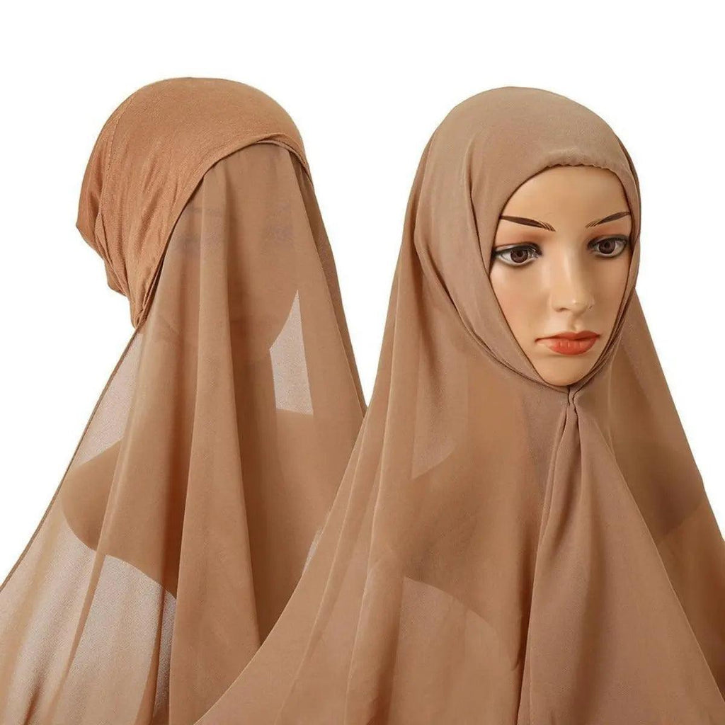 Chiffon Instant Hijab with Undercap (MH004)