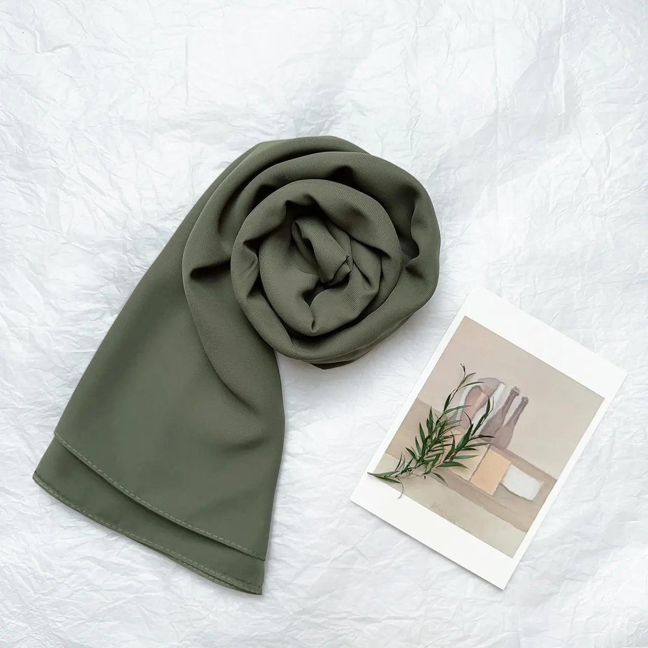 High Density Chiffon Hijab (MH005)