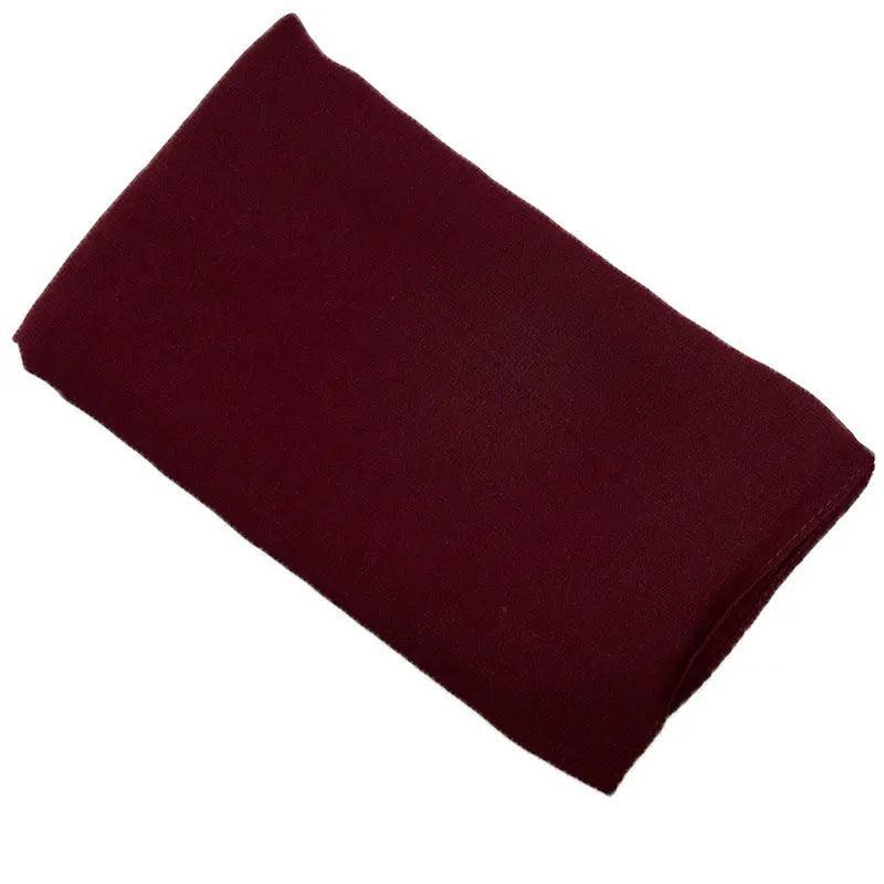 Composite Silk Chiffon Scarf  Classics Hijab (MH021)