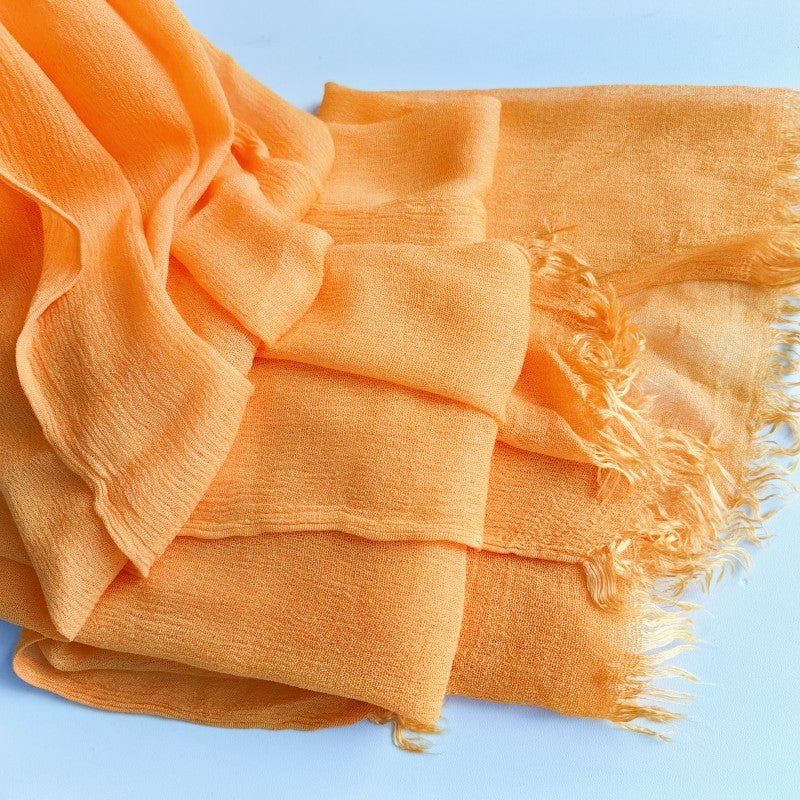 Cotton Tassel Hijab | Crepe Tassel Hijab (MH086)