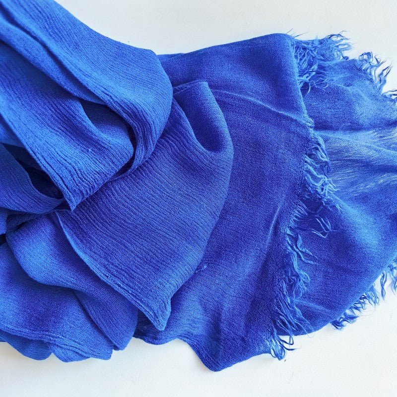 Cotton Tassel Hijab | Crepe Tassel Hijab (MH086)