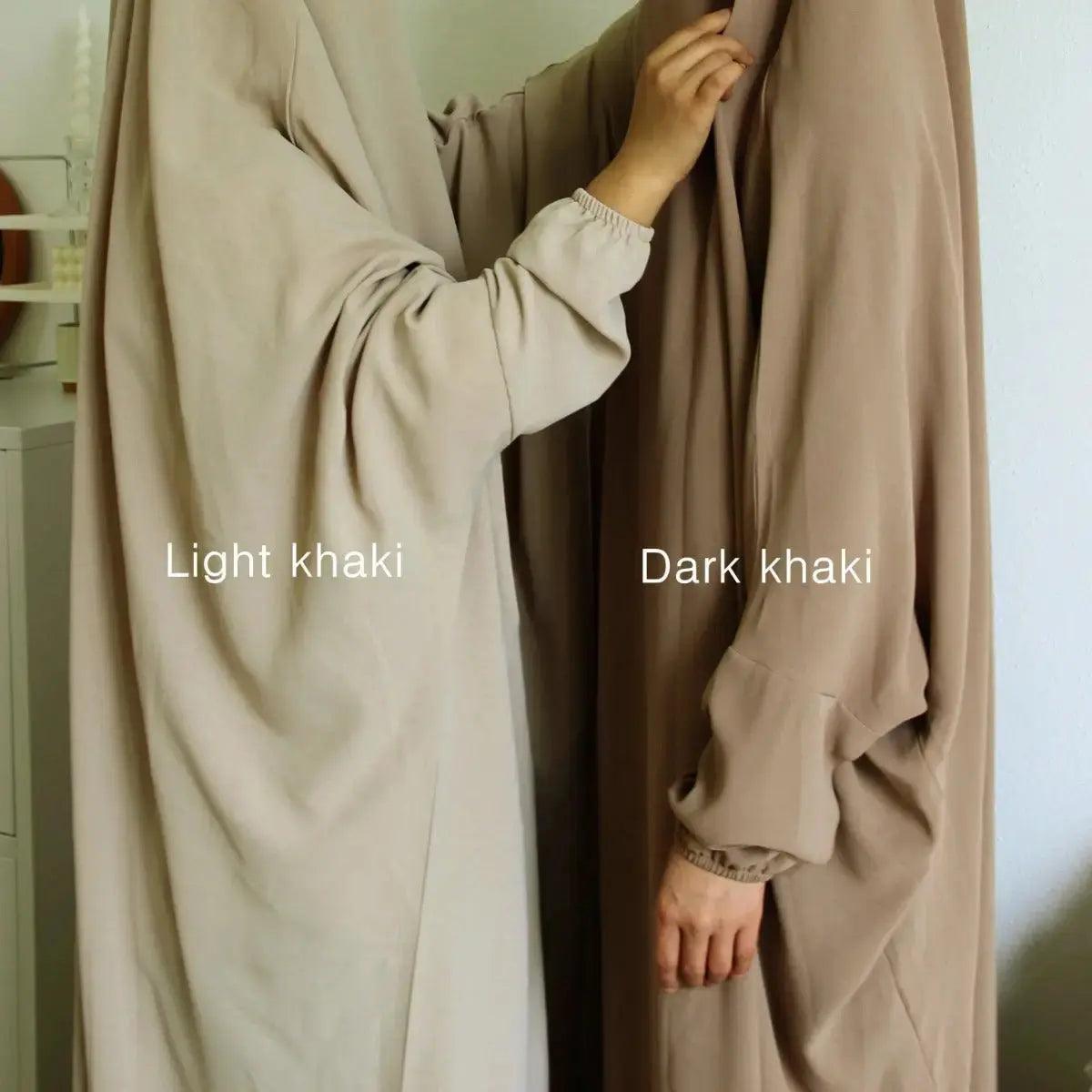 MJ0055 Viscose Niqab Attached 1-Piece Jilbab