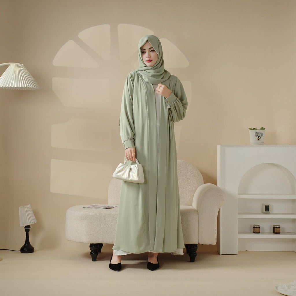 Cardigan Abaya, Western Style Abaya (MOA061)