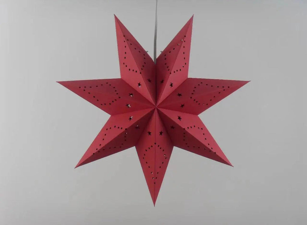 MR035 Hollow Star Hanging, Eid Mubarak Christmas Ramadan Decoration