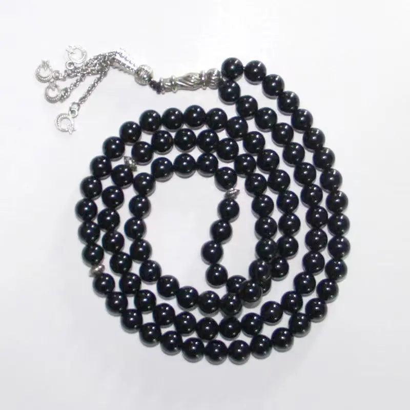 MR051 Agate Tasbeeh - Natural Crystal Prayer Beads for Tasbeeh