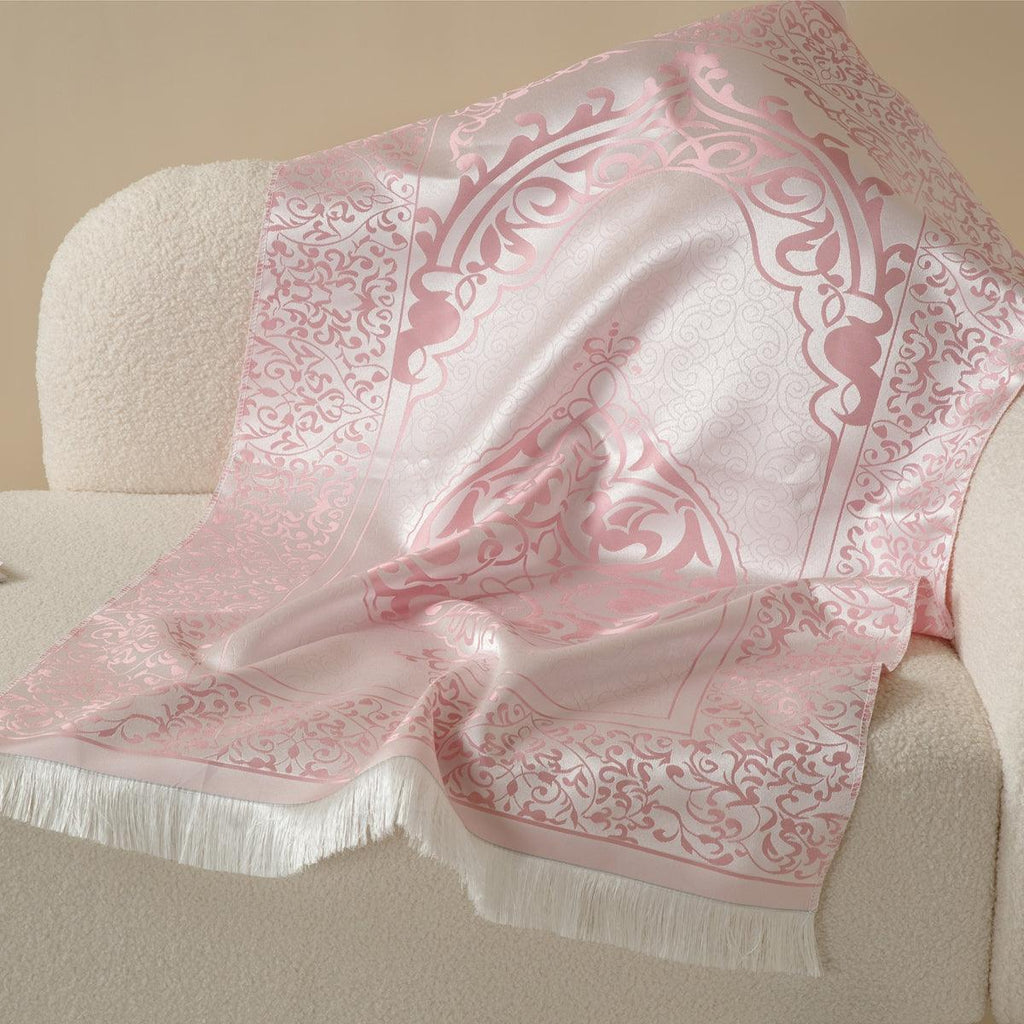 New Luxury Prayer Mat and Tasbeeh Set (MR056)