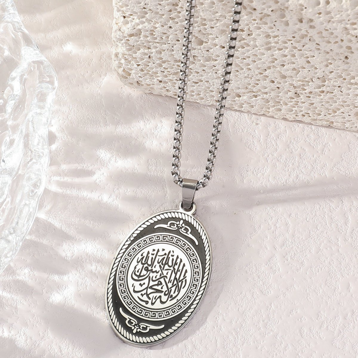 Personalized and versatile retro men's titanium steel necklace(MAC225)(WITH GIFT BOX)