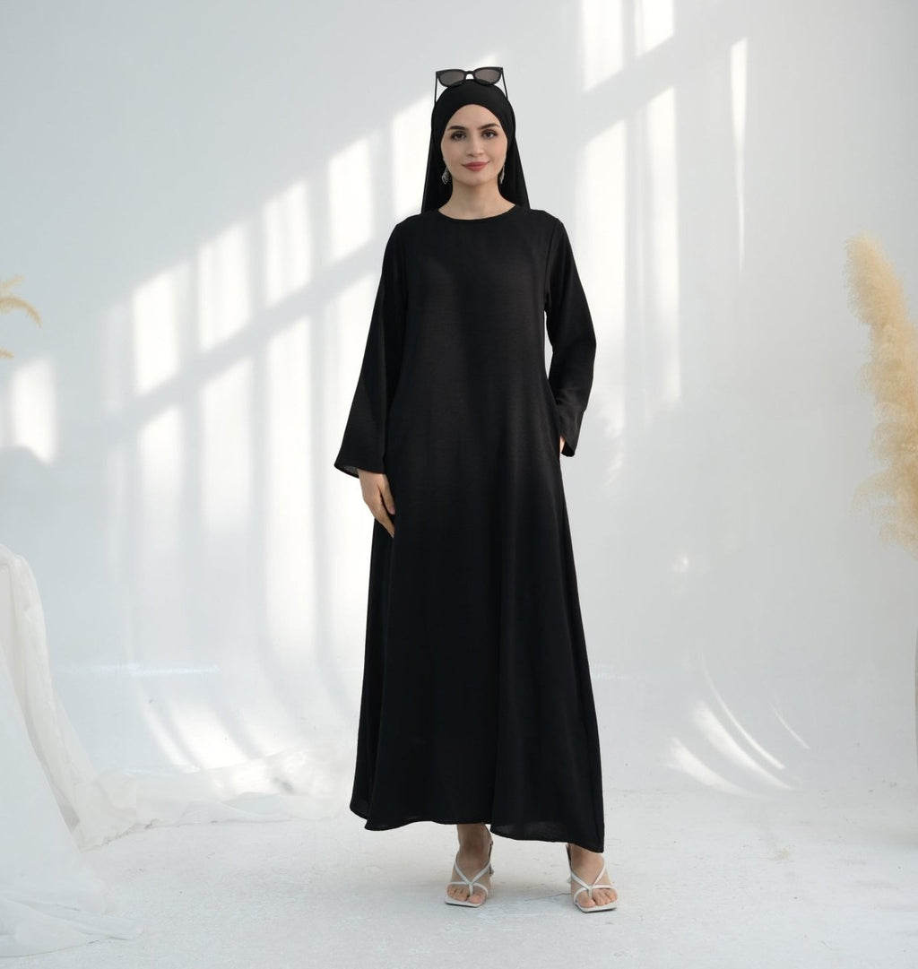 Premium Chiffon 3-Piece Set Abaya(MOA231)