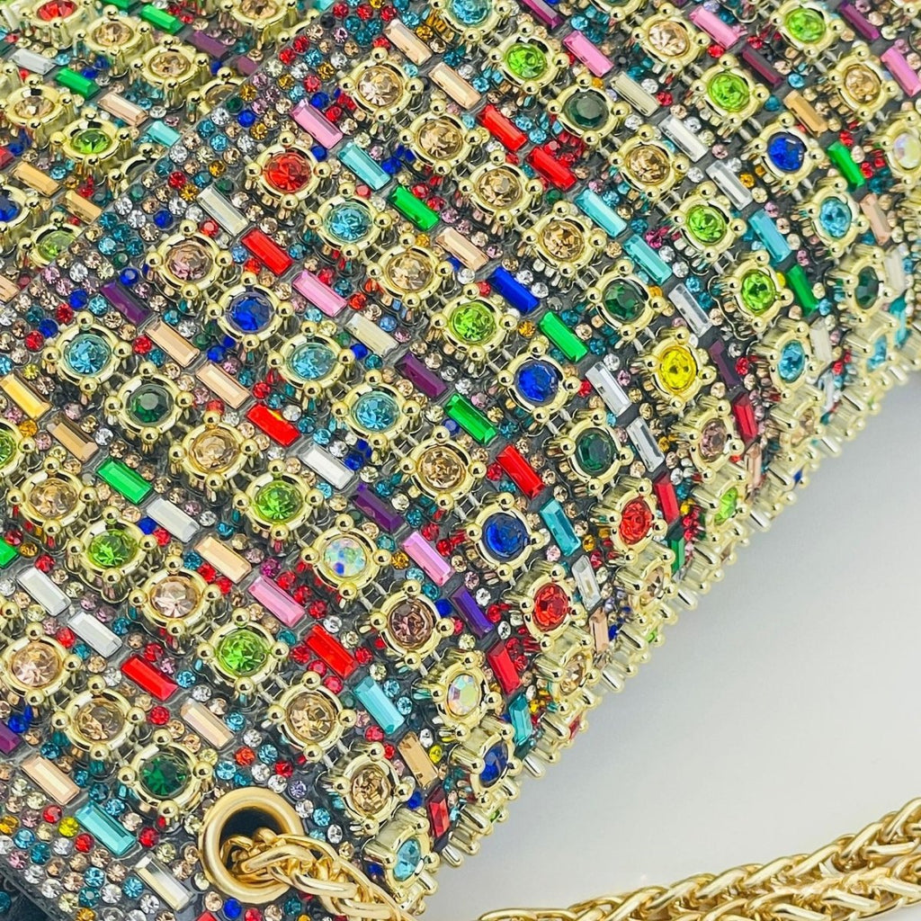 Premium Crystal Rhinestone Evening Clutch Bag (MAC427)