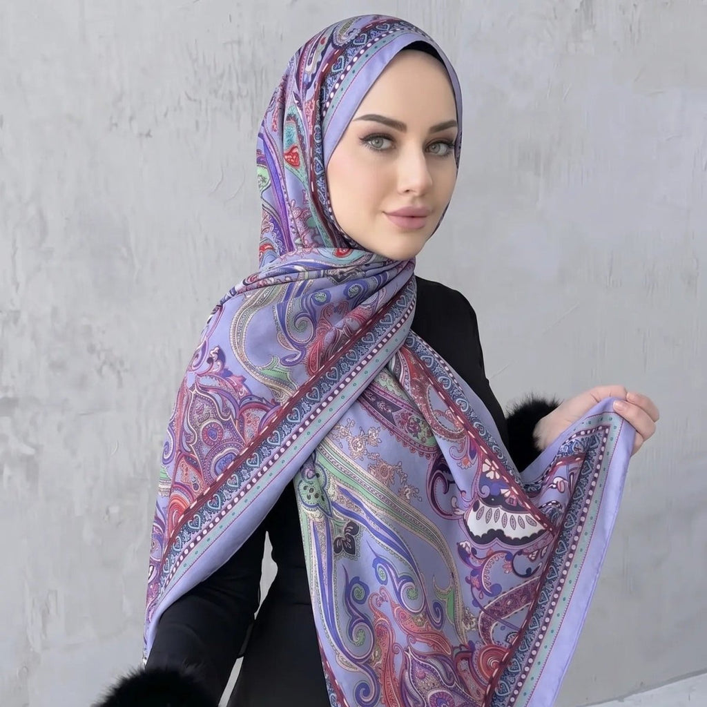 Printed Hijab Scarf(MH239)