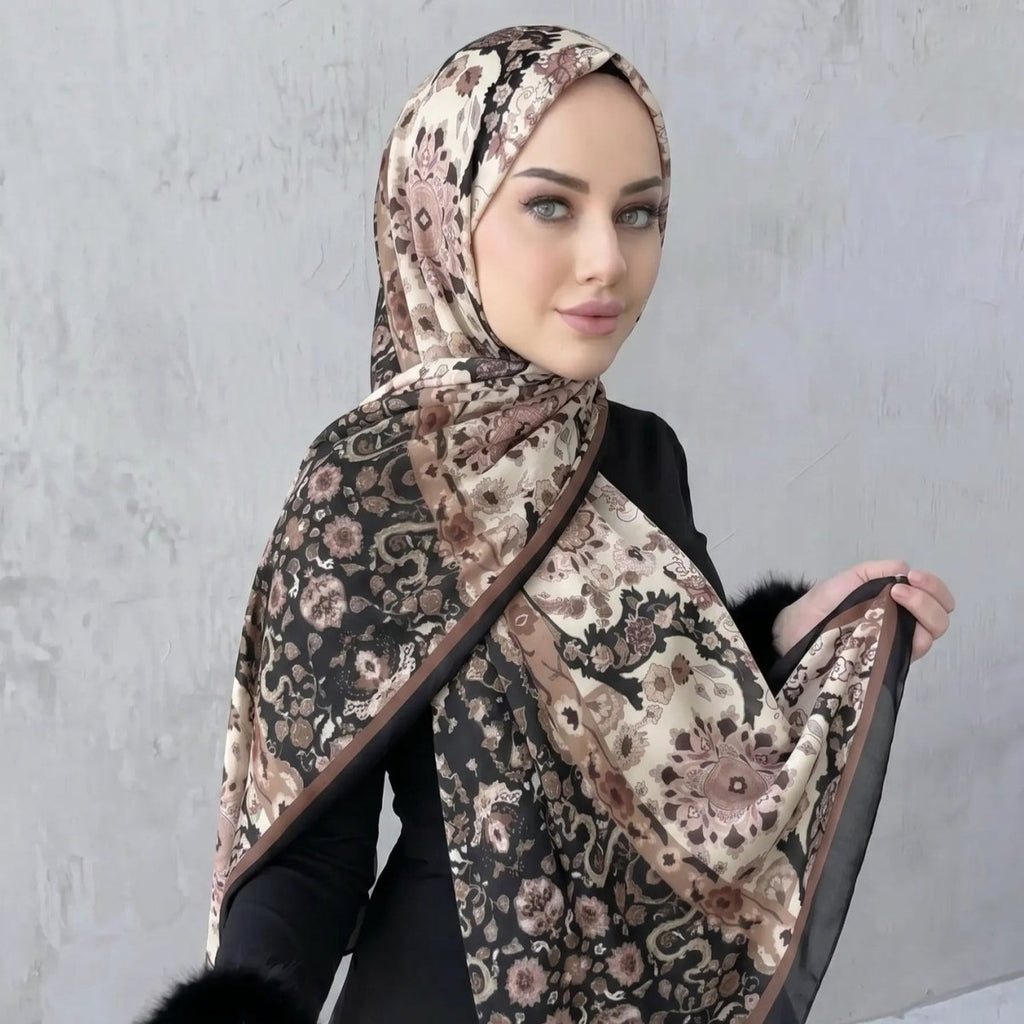 Printed Hijab Scarf(MH239)