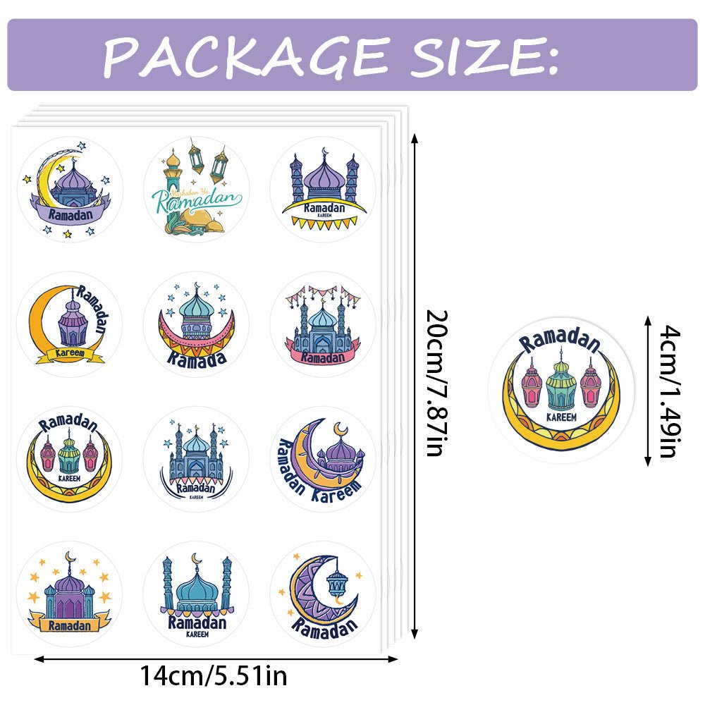 Self-adhesive Ramadan Stickers (MR074)