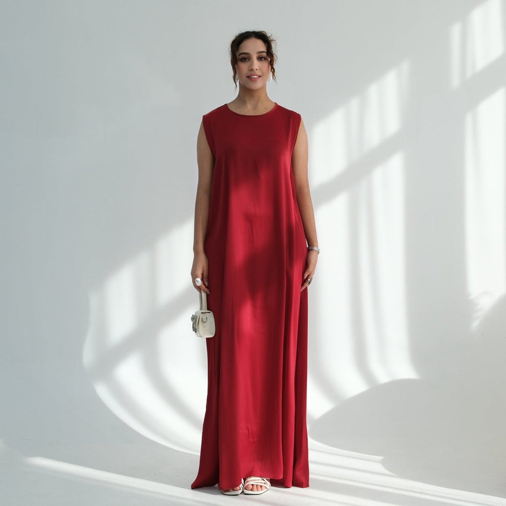 Sleeveless Maxi Dress(MA399)