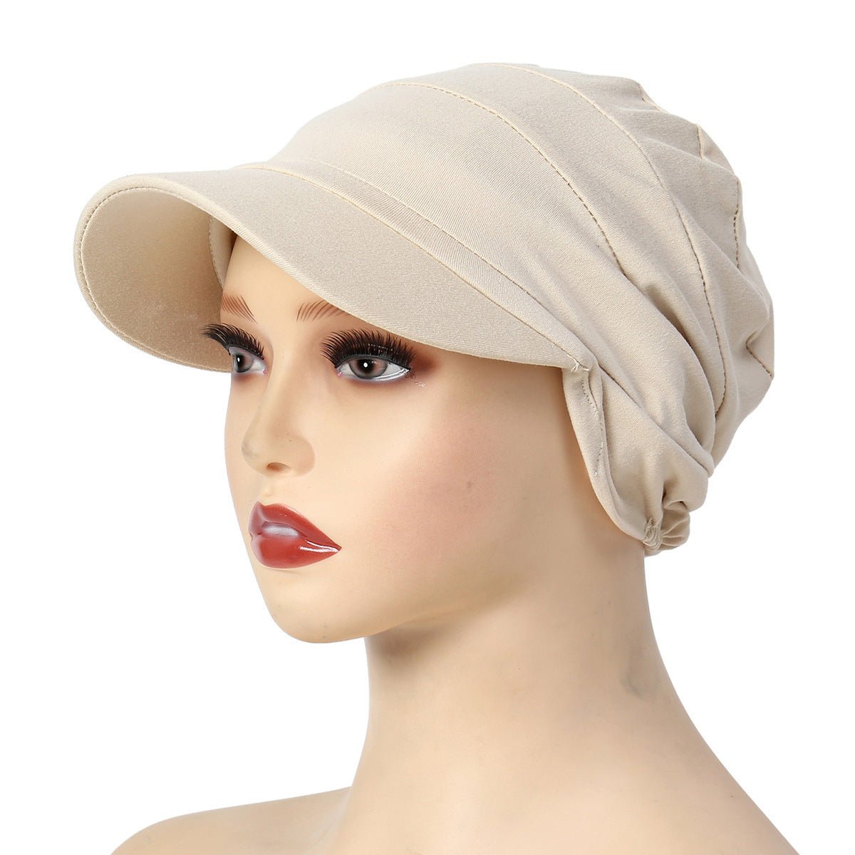 Versatile Hijab, Bottom Hat with Brim (MH108)