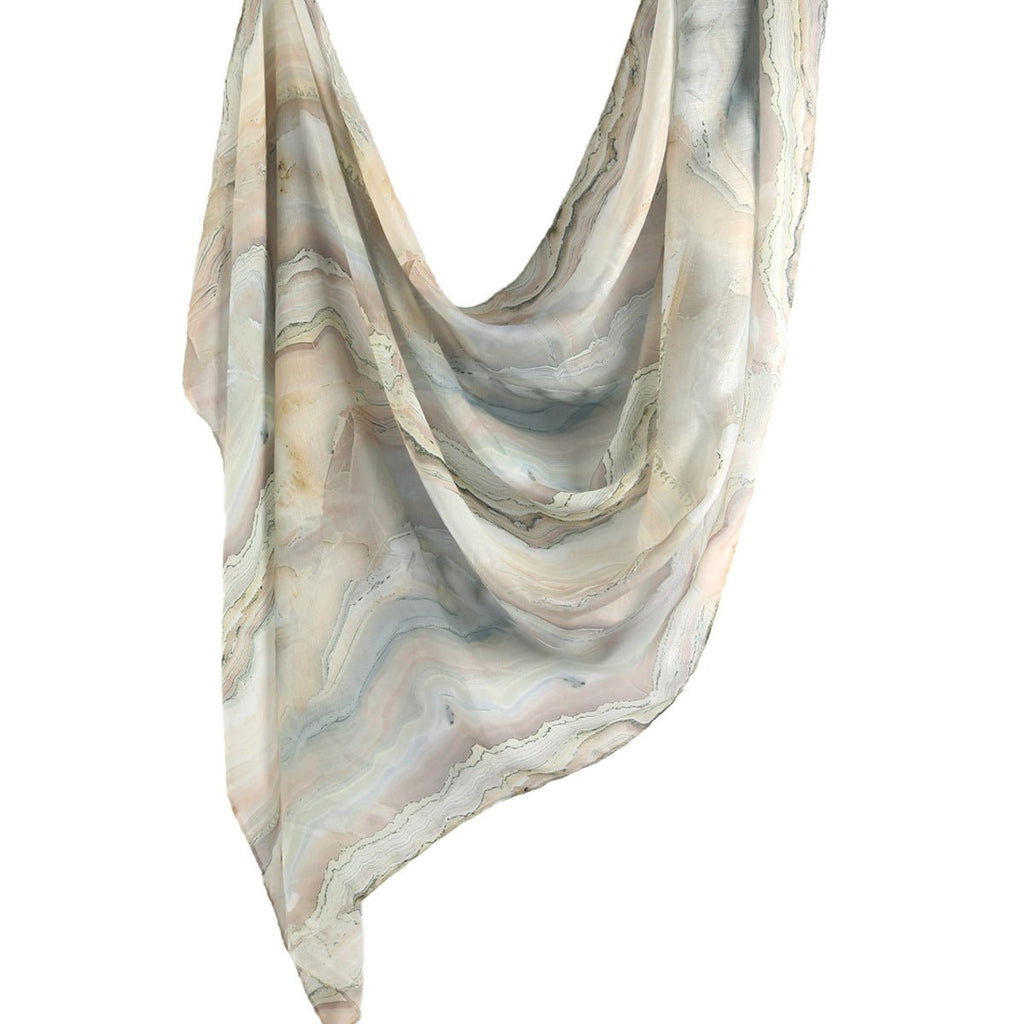 Watercolour Floral  Printed Hijab (MH103)